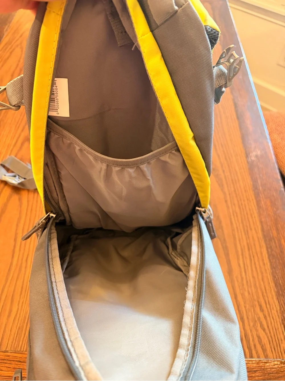 Outdoor Products Men’s Yellow and Gray 13L Daypack Backpack